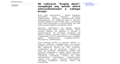 Desktop Screenshot of mieszkaniapiecki.kredytzone.com